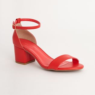 Sandália Média Lu - VERMELHO