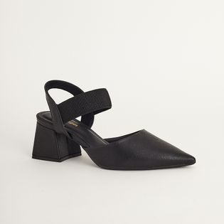 Scarpin Bico Fino Comfort - PRETA