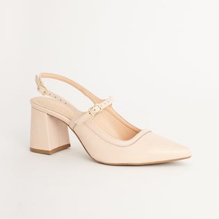 Scarpin Slingback Salto Fino - ROSADO