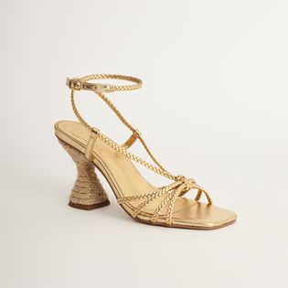 Sandália Beta Metalizada - DOURADO