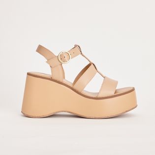 Plataforma em Couro - FENDI