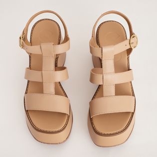 Plataforma em Couro - FENDI