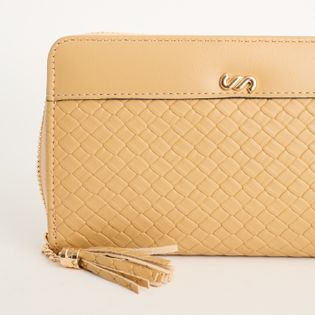 Carteira G matelassê com tassel - FENDI