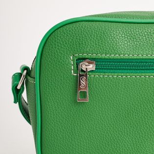 Bolsa Pequena Pespontada: Prática e Estilo para o Dia a Dia - VERDE BROTO