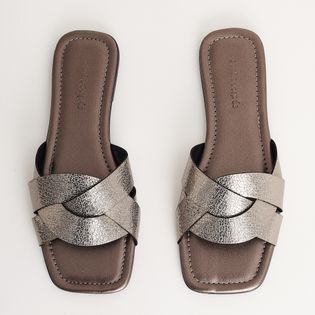 Rasteira Lia - PEWTER