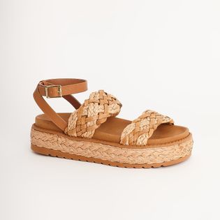 Papete Hortência - NATURAL/CAMEL/FENDI