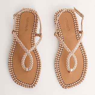 Rasteira Lele - ROSE