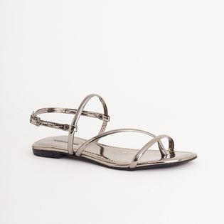 Rasteira Isa - PEWTER