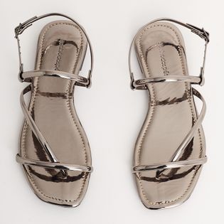 Rasteira Isa - PEWTER