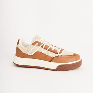 Tênis Urban Style - NATURAL/CAMEL/EXPRESSO
