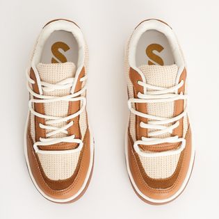 Tênis Urban Style - NATURAL/CAMEL/EXPRESSO