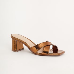 Tamanco Metalizado - BRONZE