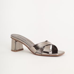 Tamanco Metalizado - PEWTER