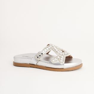 Papete Gota Pedraria - PRATEADO/CRISTAL