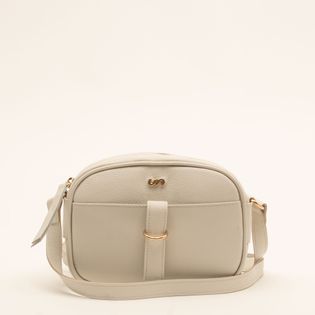 Bolsa em couro com argola - COTTON