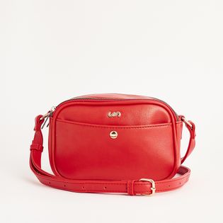 Bolsa P Texturizada - VERMELHO RADIANTE