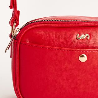 Bolsa P Texturizada - VERMELHO RADIANTE