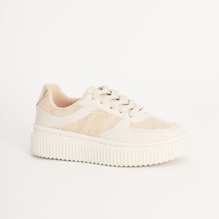Tênis Napa Linhão - COTTON/NATURAL
