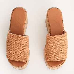 Plataforma Croche Salto Cortiça - BISCUIT