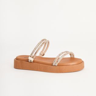 Papete Verônica - CAMEL/DOURADO