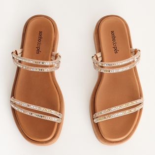 Papete Verônica - CAMEL/DOURADO