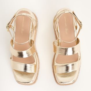 Plataforma Stella Metalizada - CHAMPAGNE
