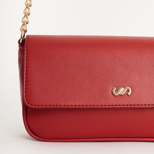 Bolsa tote pequena - VERMELHO