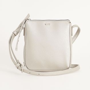 Bolsa quadrada metalizada - PRATEADO