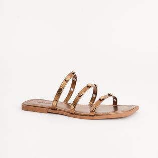 Rasteira Casual Luz - BRONZE