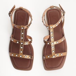 Rasteira Daisy - BRONZE