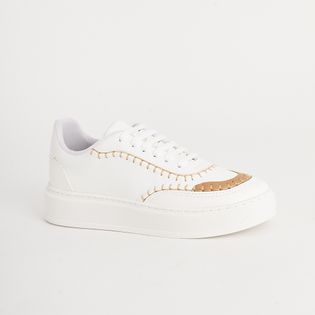 Tênis Casual Boho - BRANCO/FENDI