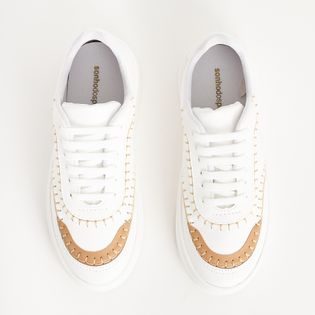 Tênis Casual Boho - BRANCO/FENDI