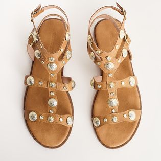 Rasteira Boho com Enfeites - BISCUIT