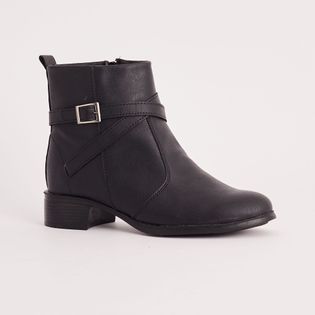 Bota Curta Fivela - PRETA