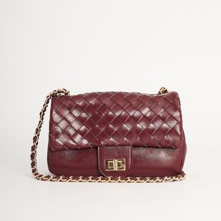 Bolsa com alça de corrente P - AMEIXA