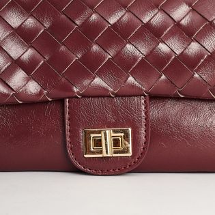 Bolsa com alça de corrente P - AMEIXA
