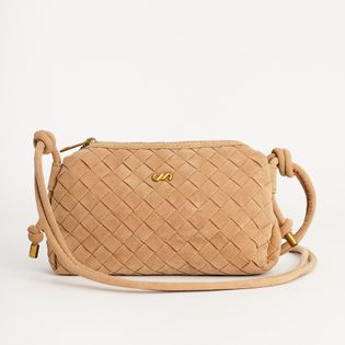 Bolsa tiracolo em camurça - FENDI