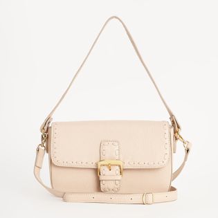 Bolsa Couro Fivela - MILK