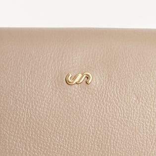 Bolsa Couro Fivela - CINZA DESERTO