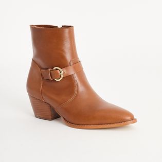 Bota em couro com fivela - SELA