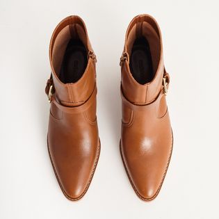 Bota em couro com fivela - SELA