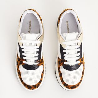 Tenis Casual Floater Couro - MULTICOLOR/ONCINHA