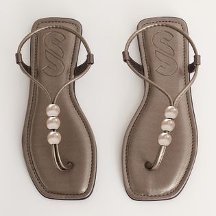 Rasteira clássica Dimmy - PEWTER