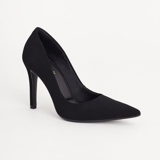 Office Scarpin Salto - PRETA