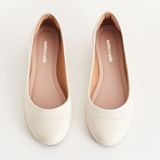 Sapatilha Bico Redondo - COTTON