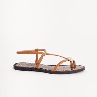 Rasteira Luz Metal Animalier - CASCA