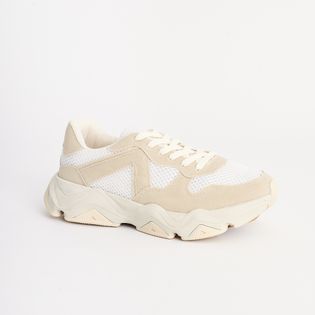 Tenis Urban Camurça - GELO/OFF WHITE