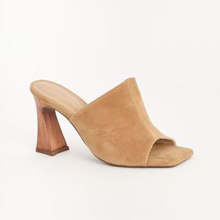 Tamanco Salto Madeira - FENDI
