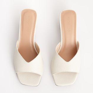 Tamanco Textura - COTTON