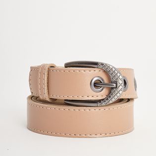 Cinto fivela oval - MILK